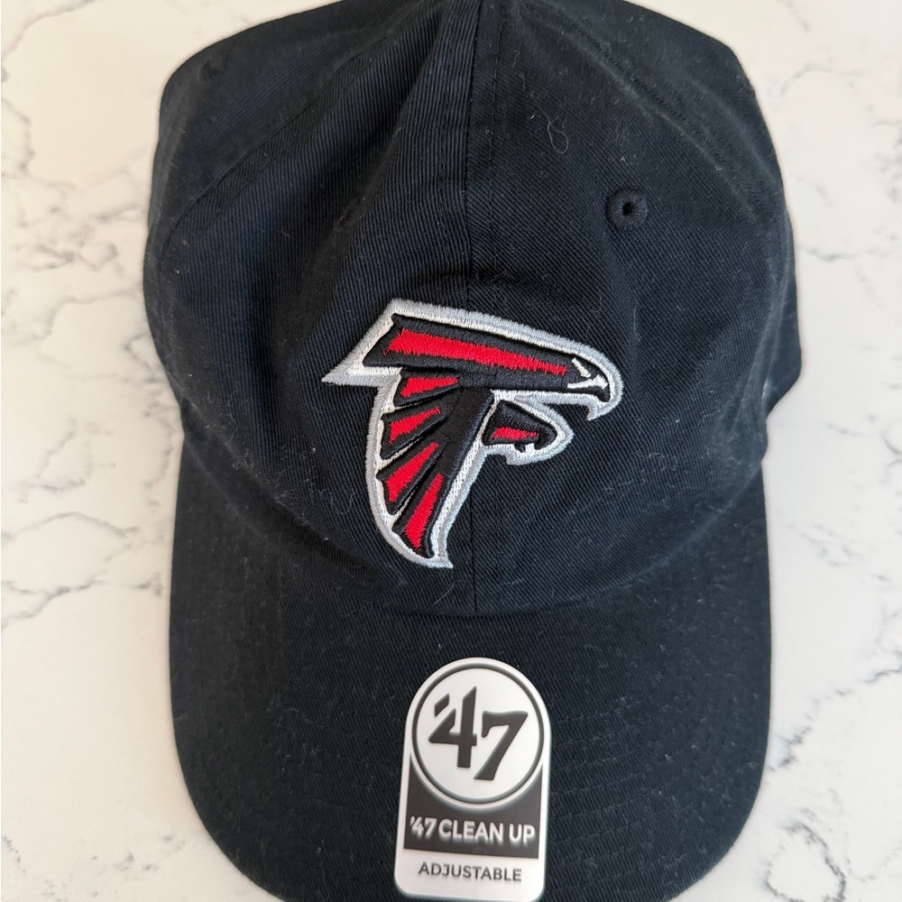 47 Clean Up Black Atlanta Falcon’s Hat